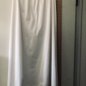 Classic White Half Slip